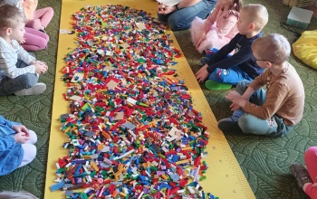 Powiększ obraz: Zajęcia Lego w Poziomkach